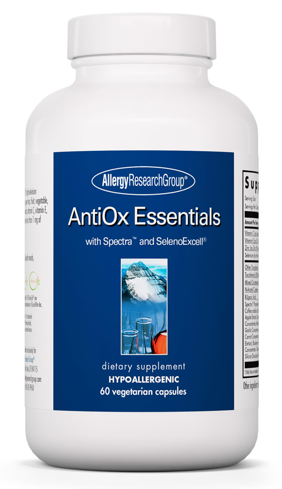 Allergy Research Group - AntiOx Essentials - 60 Vegetarian Capsules