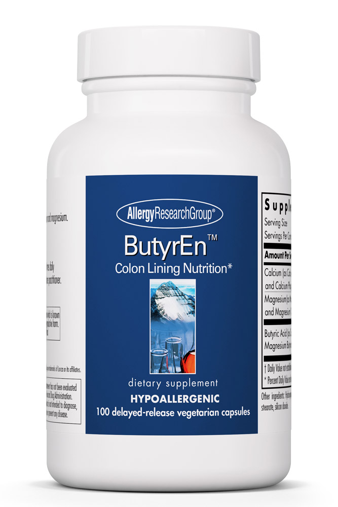 Allergy Research Group - ButyrEn - 100 Tablets