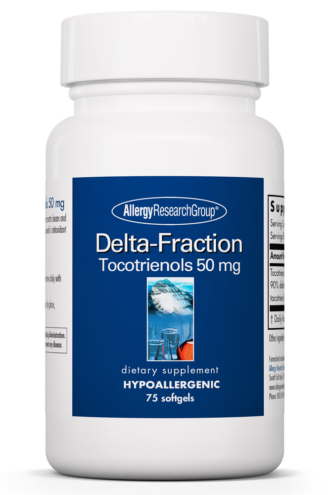 Allergy Research Group - Delta-Fraction Tocotrienols 50 mg - 75