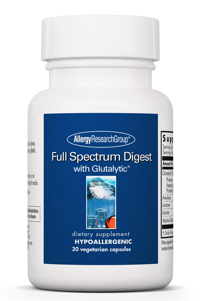 Allergy Research Group - Full Spectrum Digest with Glutalytic - 30