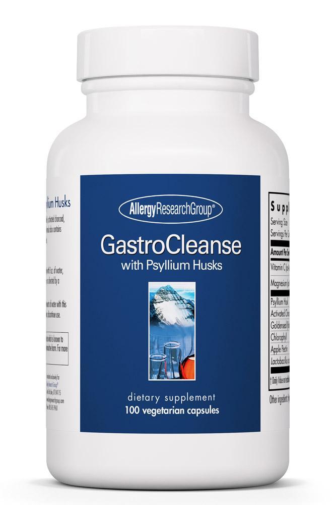 Allergy Research Group - GastroCleanse with Psyllium - 100 Vegetarian