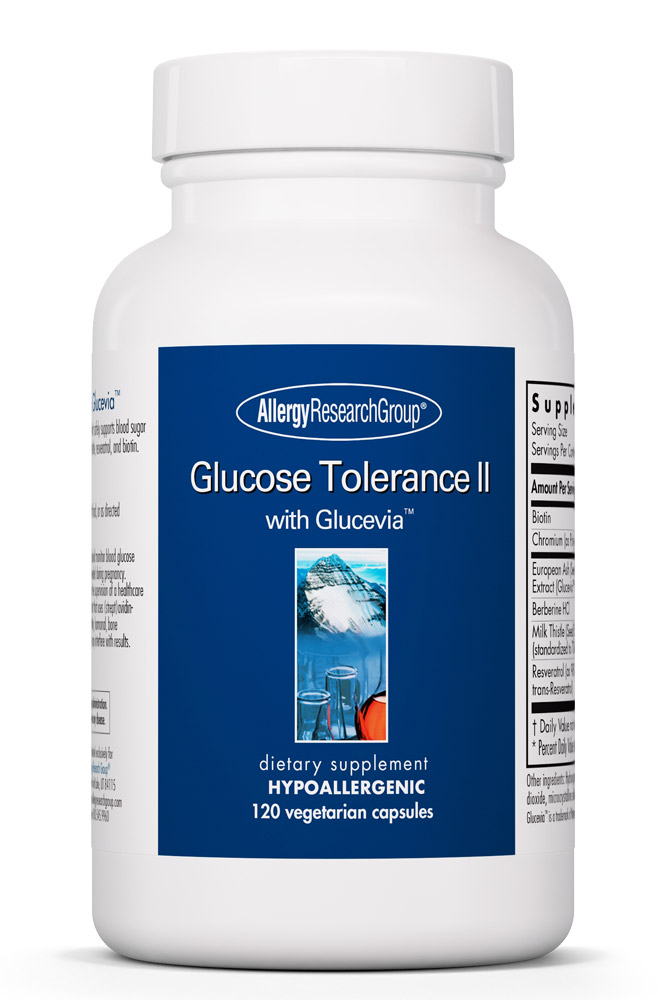 Allergy Research Group - Glucose Tolerance II - 120 Vegetarian
