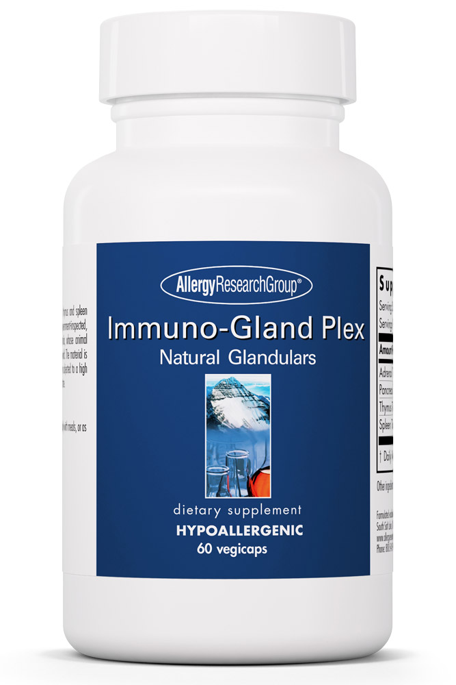 Allergy Research Group - Immuno-Gland Plex Natural Glandulars - 60