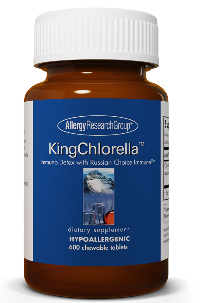 Allergy Research Group - KingChlorella - 600 Chewable Tablets