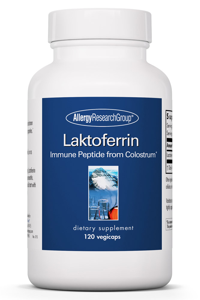 Allergy Research Group - Laktoferrin - 120 Vegetarian Capsules