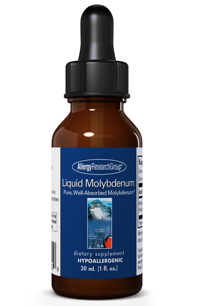 Allergy Research Group - Liquid Molybdenum - 1 fl. oz (30 ml)