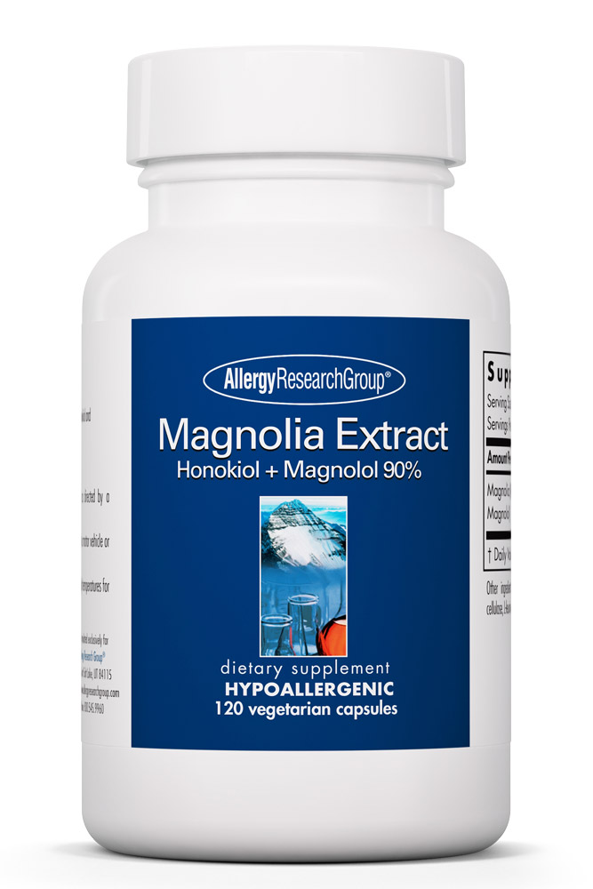 Allergy Research Group - Magnolia Extract Honokiol + Magnolol 90% -