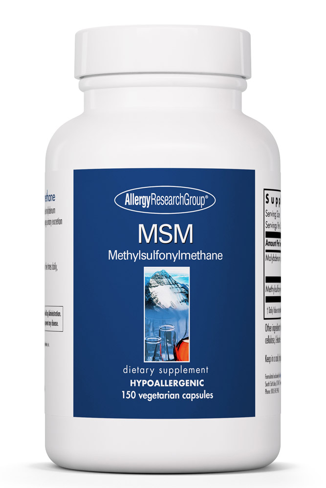 Allergy Research Group - MSM Methylsulfonylmethane - 150 Vegetarian