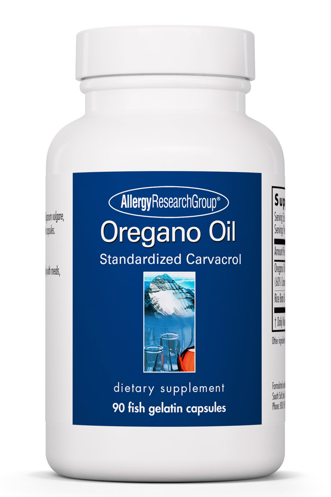 Allergy Research Group - Oregano Oil - 90 Fish Gelatin Capsules