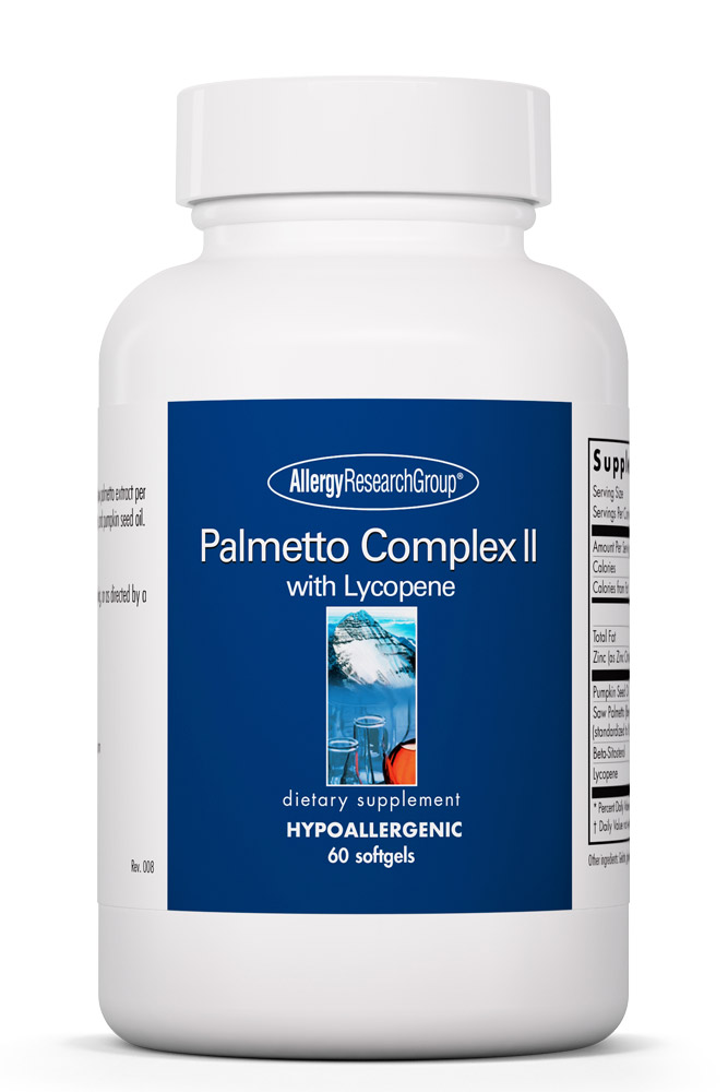 Allergy Research Group - Palmetto Complex II with Lycopene - 60