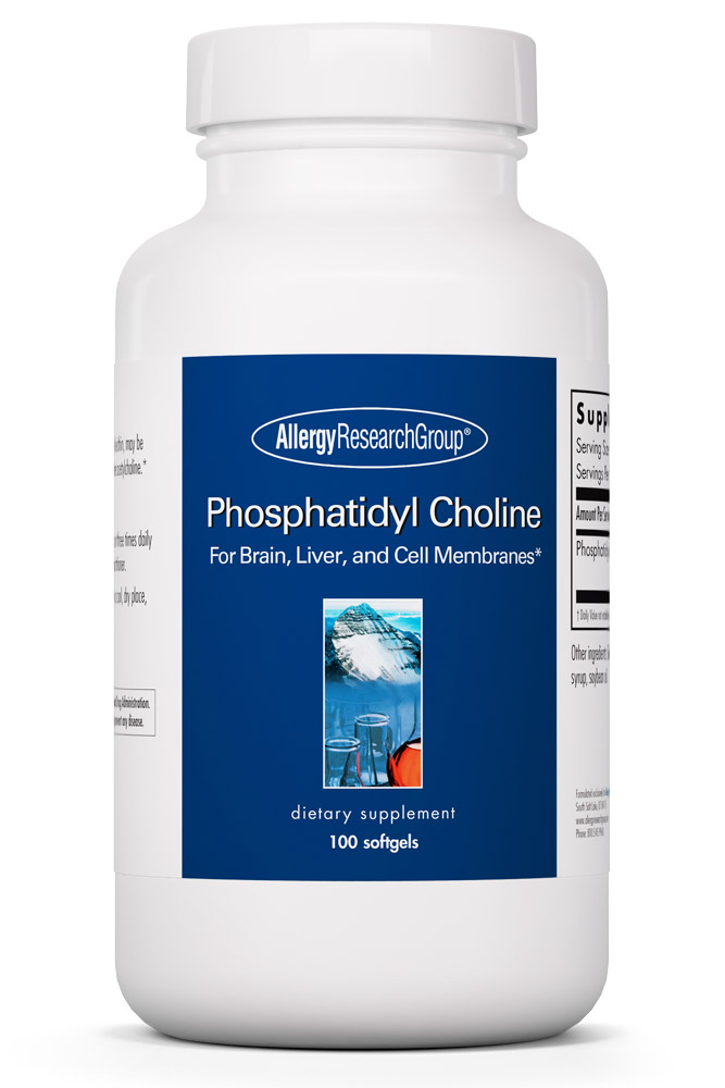 Allergy Research Group - Phosphatidyl Choline - 100 Softgels