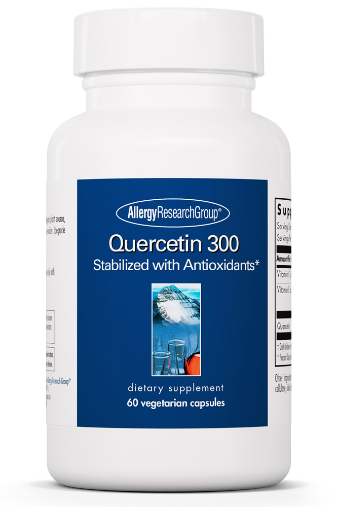 Allergy Research Group - Quercetin 300 - 60 Vegetarian Capsules