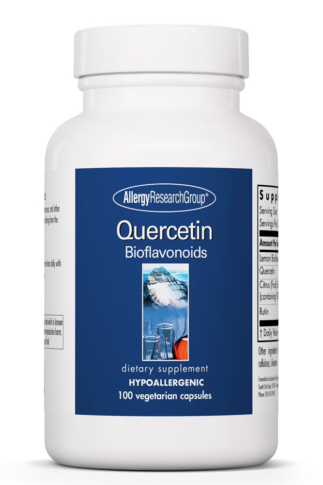 Allergy Research Group - Quercetin Bioflavonoids - 100 Vegetarian