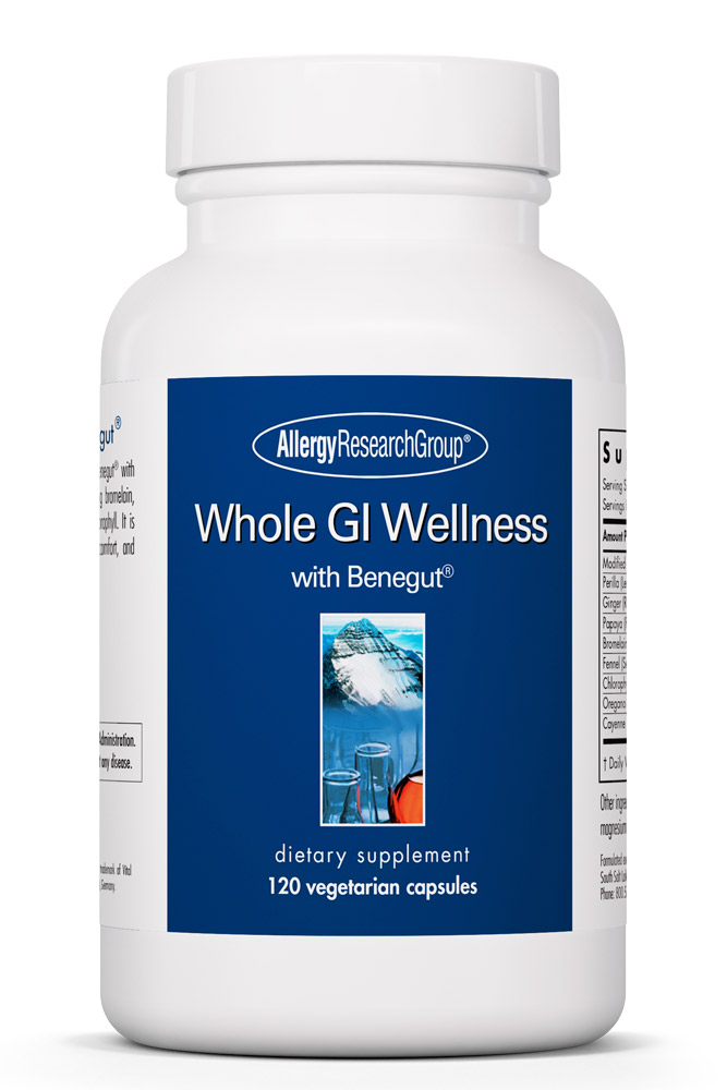 Allergy Research Group - Whole GI Wellness with Benegut - 120