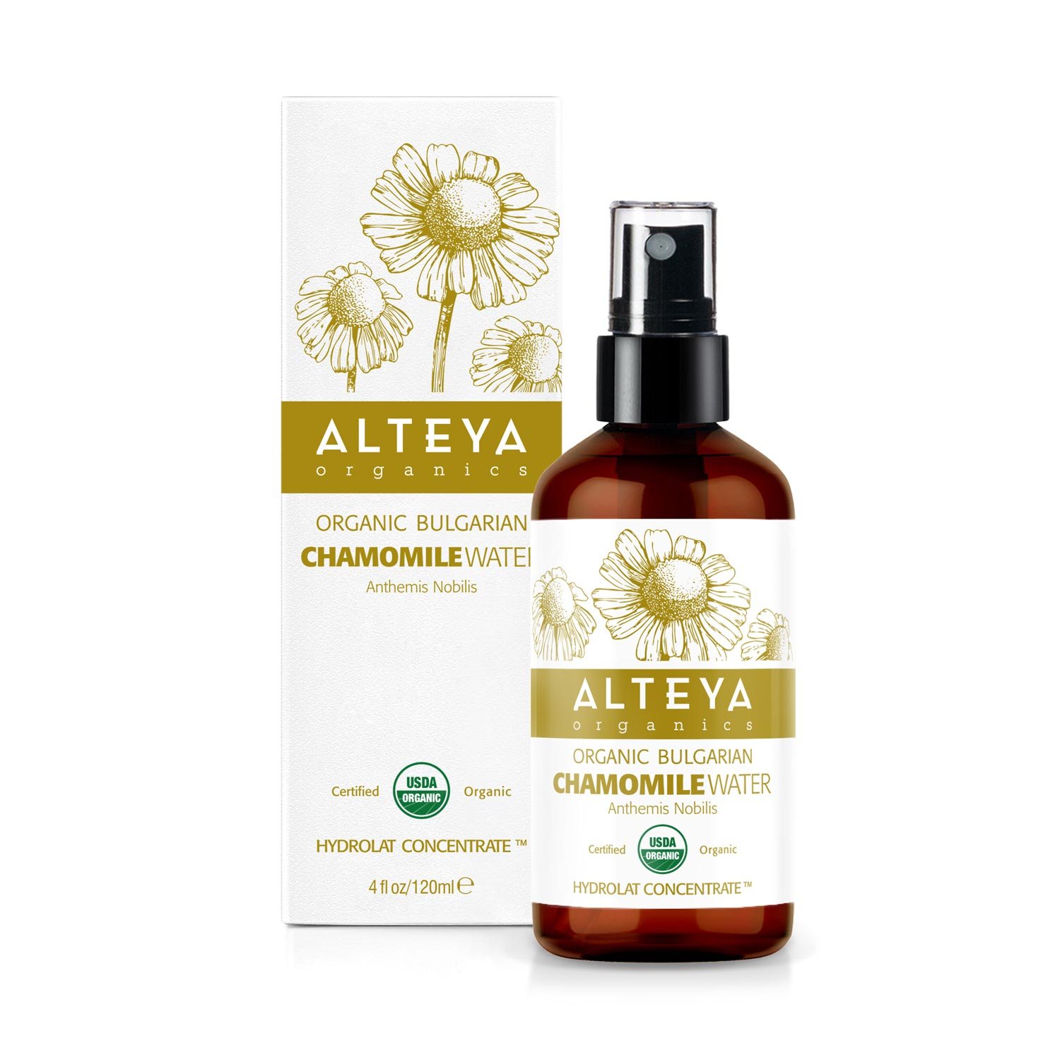 Alteya Organics - Bulgarian Chamomile Water - 4 fl. oz (120 ml)