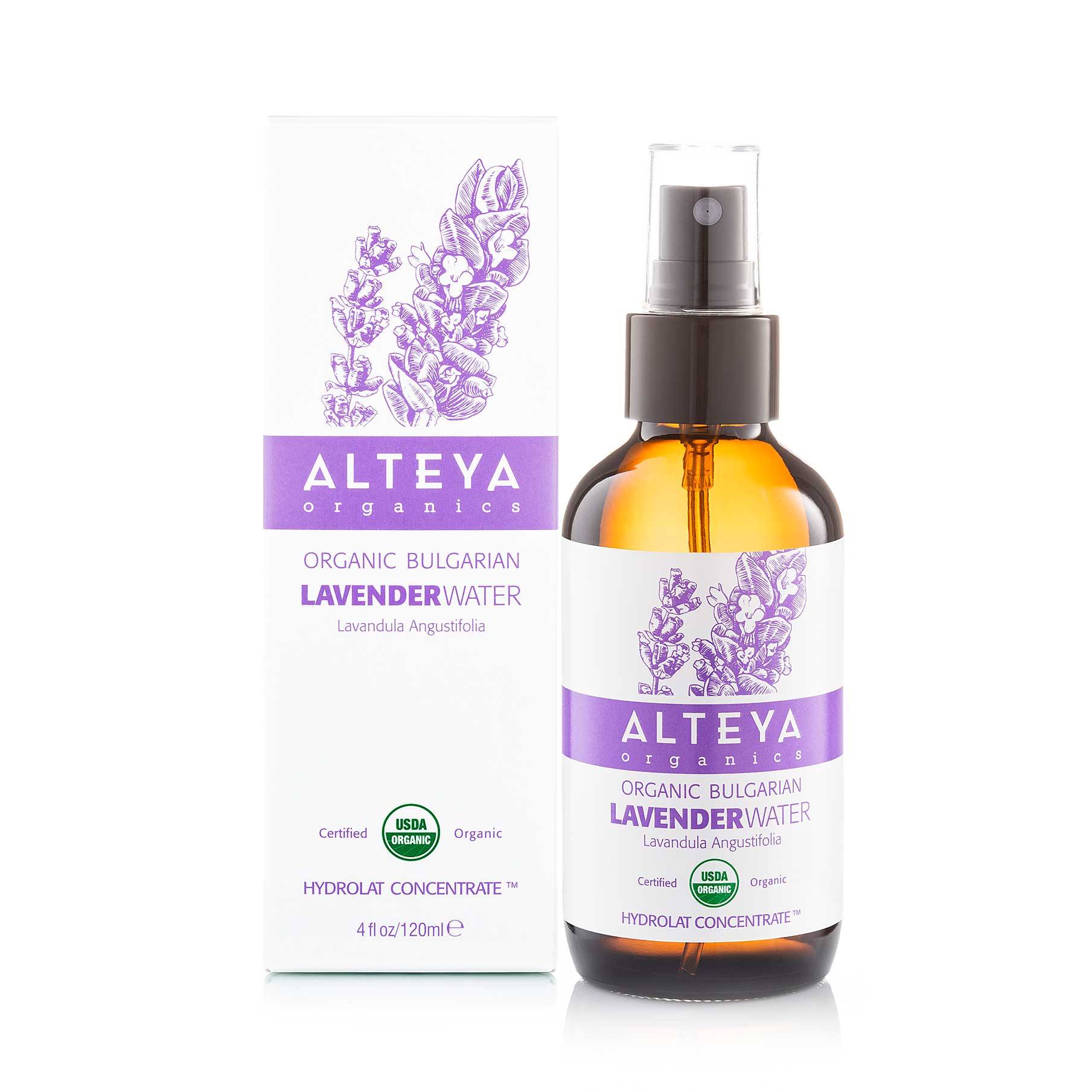 Alteya Organics - Bulgarian Lavender Water - 4 fl. oz (120 ml)
