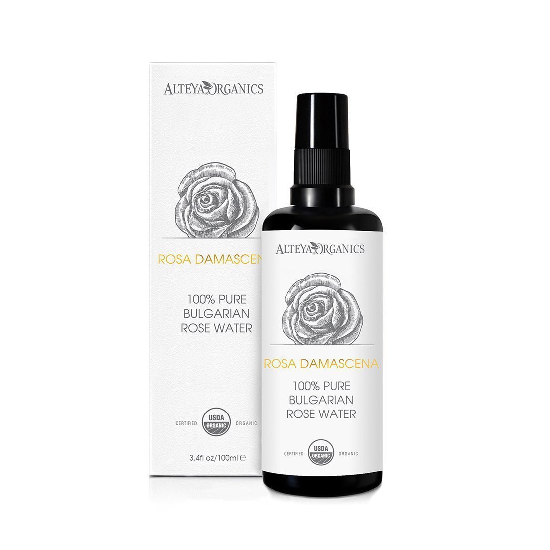 Alteya Organics - Bulgarian Rose Water - 3.4 fl. oz (100 ml)