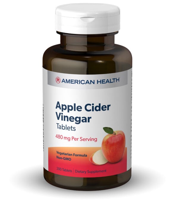 American Health - Apple Cider Vinegar - 200 Tablets