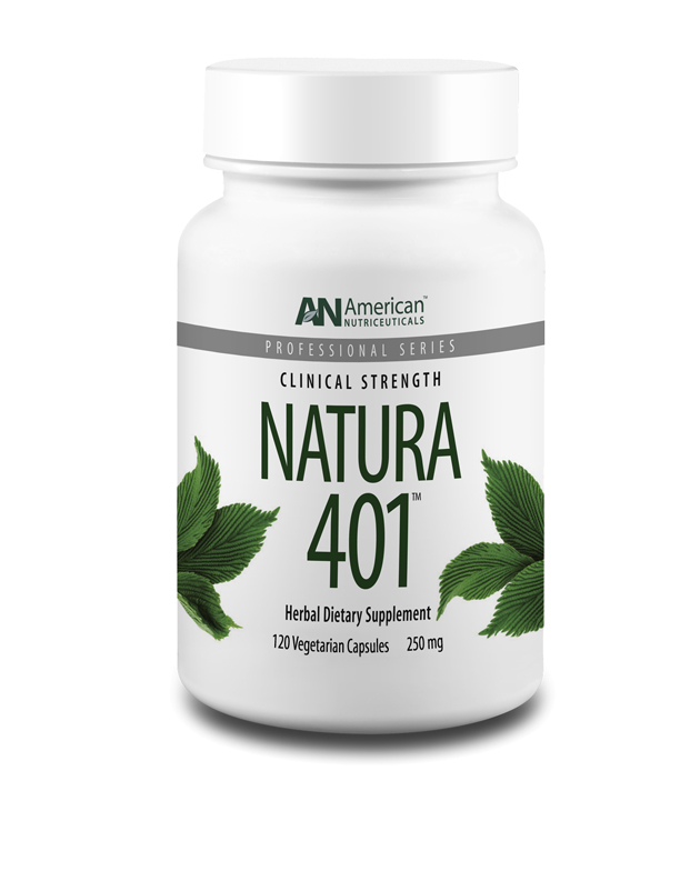 American Nutriceuticals - Natura 401 - 120 Vegetarian Capsules