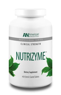 American Nutriceuticals - Nutrizyme - 450 Enteric Coated Tablets