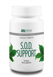 American Nutriceuticals - S.O.D. Support - 190 Tablets
