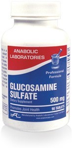 Anabolic Laboratories - Glucosamine Sulfate 500 mg - 120 Tablets