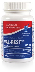 Anabolic Laboratories - Val-Rest with Passion Flower 125 mg - 100