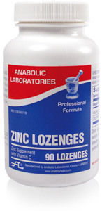 Anabolic Laboratories - Zinc Lozenges with Vitamin C, Orange Flavor -