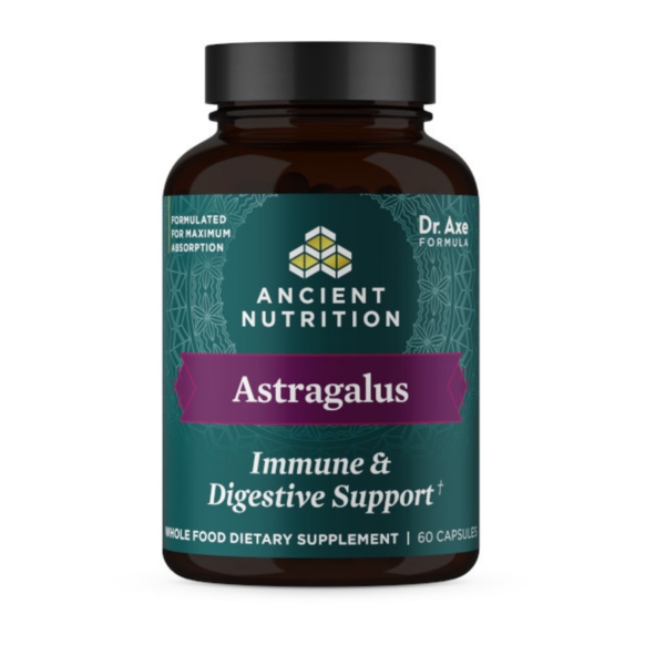 Ancient Nutrition - Astragalus - 60 Capsules