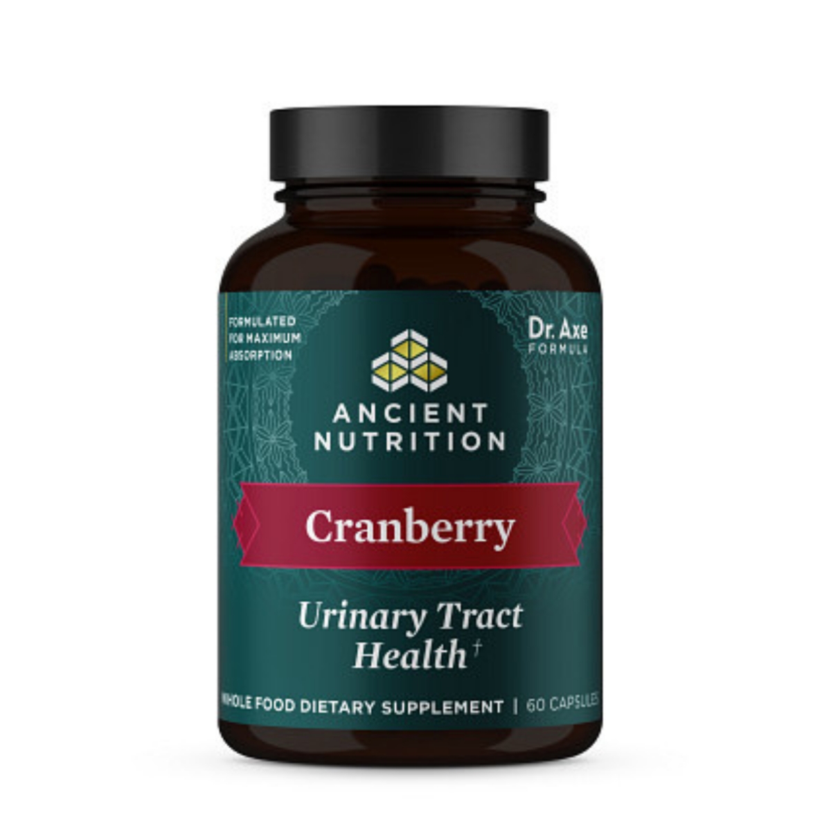 Ancient Nutrition - Cranberry - 60 Capsules