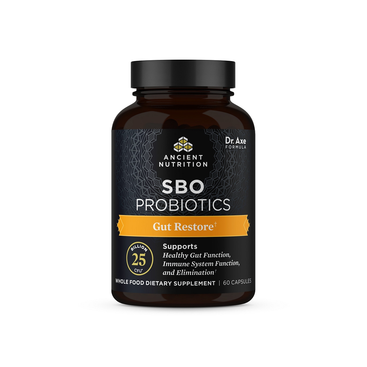 Ancient Nutrition - SBO Probiotics - Gut Restore - 60 Capsules