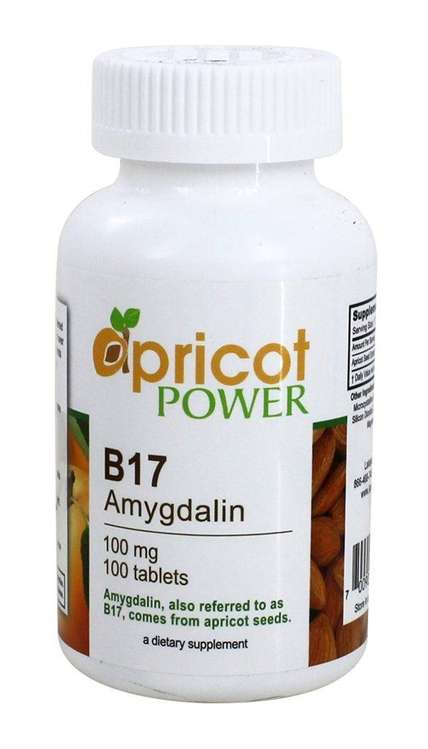 Apricot Power - B17 - 100 mg - 100 Veg Tablets