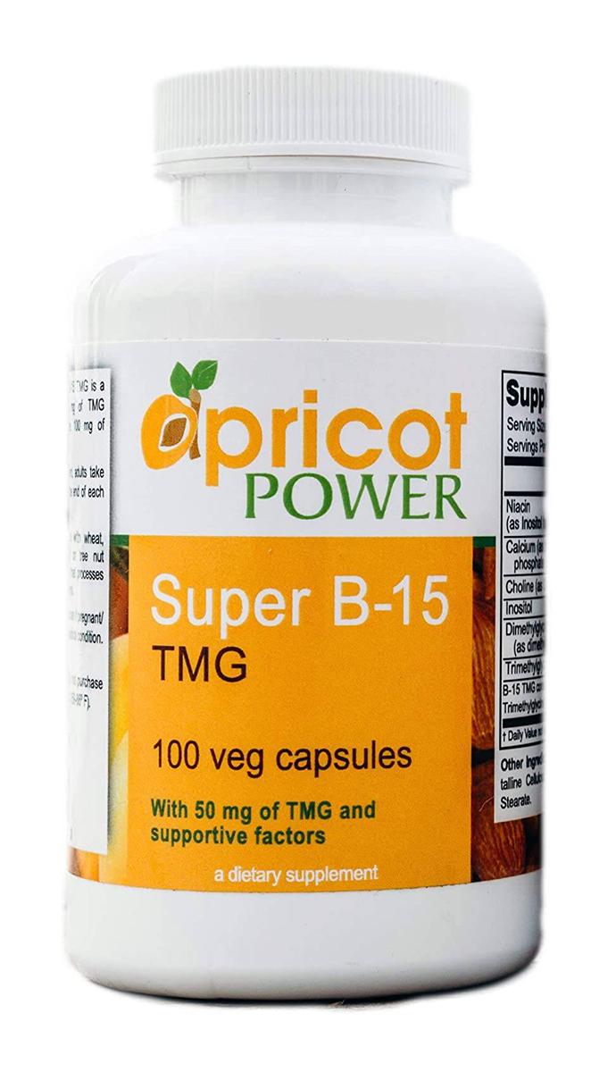 Apricot Power - Super B15 TMG - 100 Veg Capsules