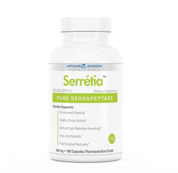 Arthur Andrew Medical - Serretia - 60 Capsules