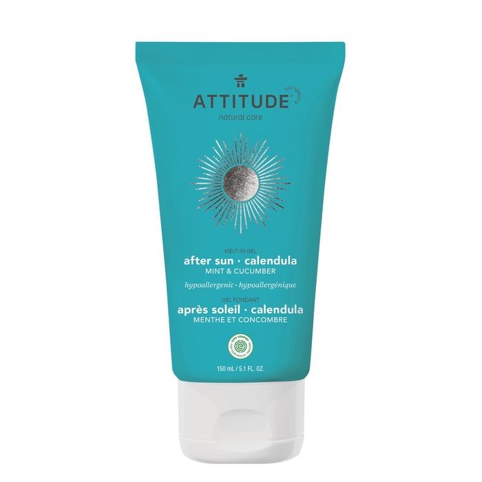ATTITUDE - After Sun Melt-In Gel Mint & Cucumber - 5.2 oz (150 Grams)