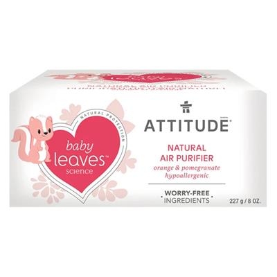 ATTITUDE - Baby Leaves Air Purifier - Orange & Pomegranate - 8 oz