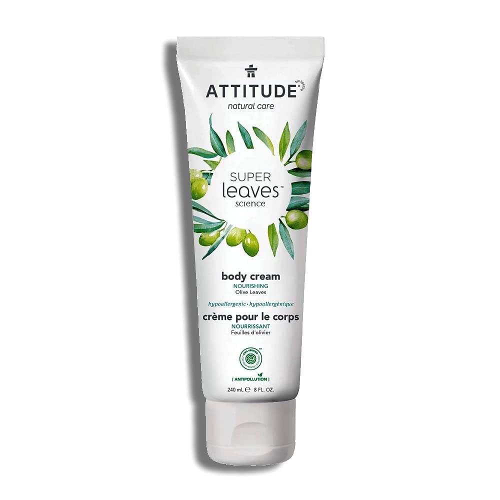 ATTITUDE - Super Leaves Body Cream Nourishing - Olive Lives - 8 fl.