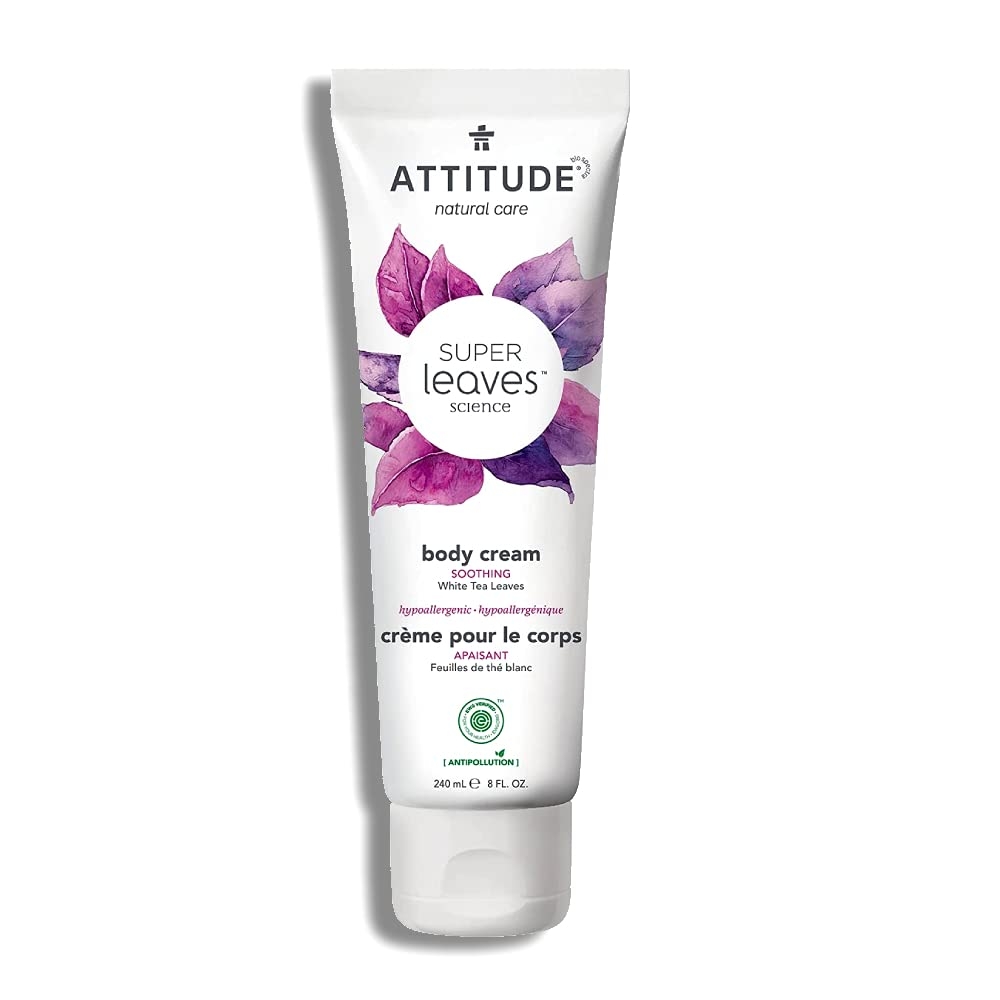 ATTITUDE - Super Leaves Body Cream Soothing - White Tea Leaves - 8