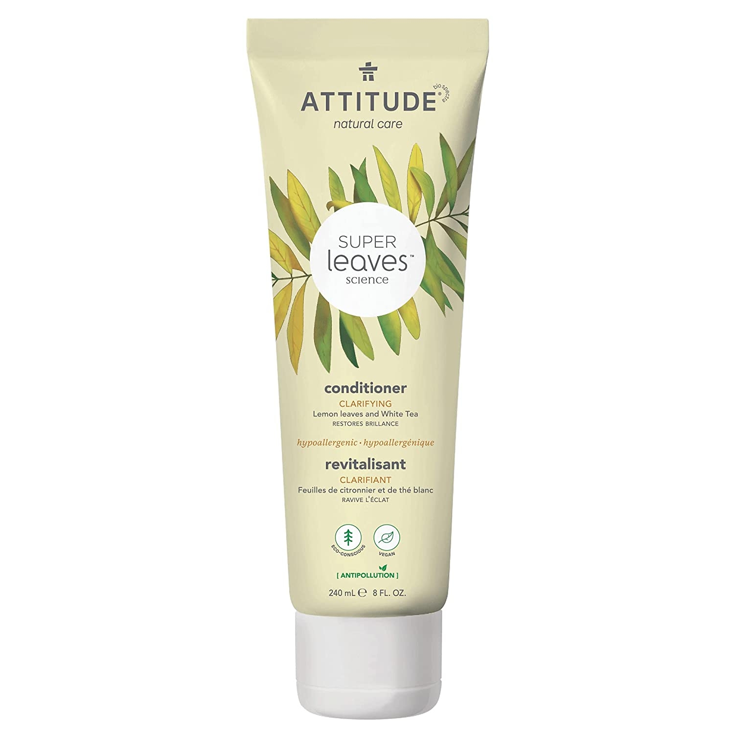 ATTITUDE - Super Leaves Conditioner Clarifying - Lemon Leaves & White