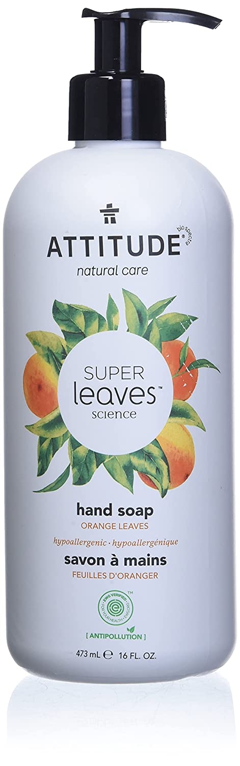 ATTITUDE - Super Leaves Hand Soap Orange Leave - 16 fl. oz (473 ml)