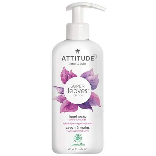 ATTITUDE - Super Leaves Hand Soap White Tea Leaves - 16 fl. oz (473