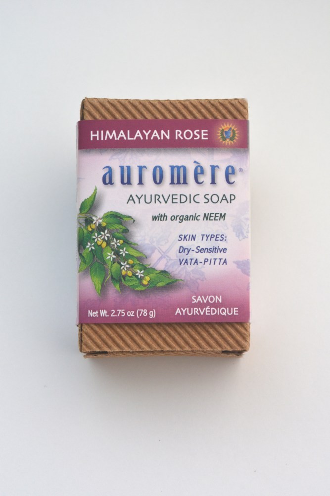 Auromere - Ayurvedic Himalayan-Rose Soap - 2.75 oz (78 Grams)