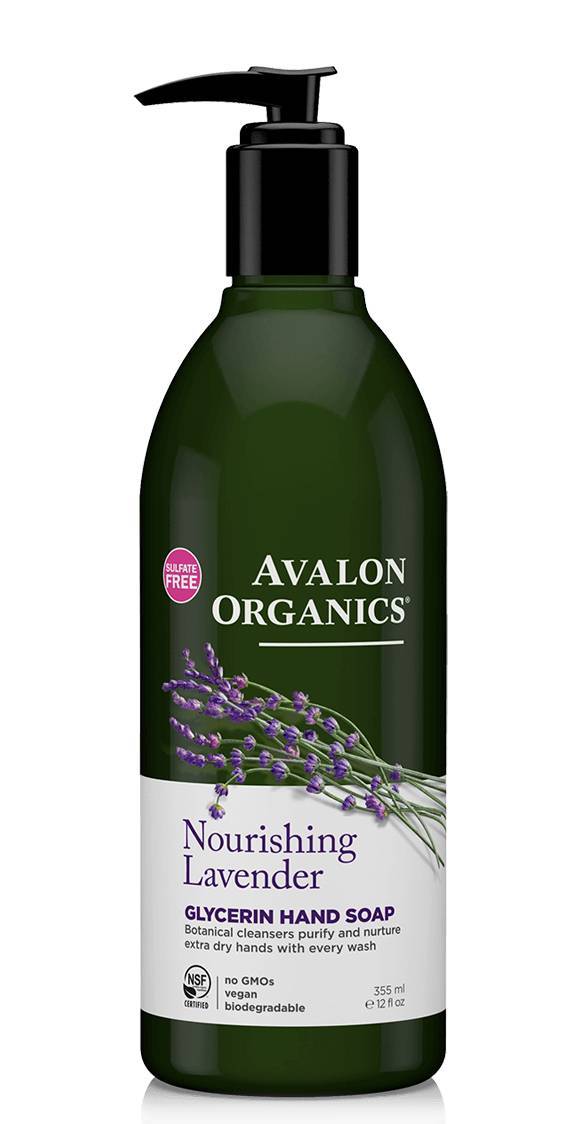 Avalon Organics - Nourishing Lavender Glycerin Hand Soap - 12 fl. oz