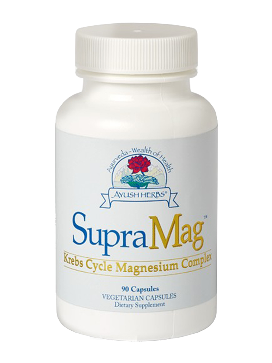Ayush Herbs - SupraMag - 90 Vegetarian Capsules