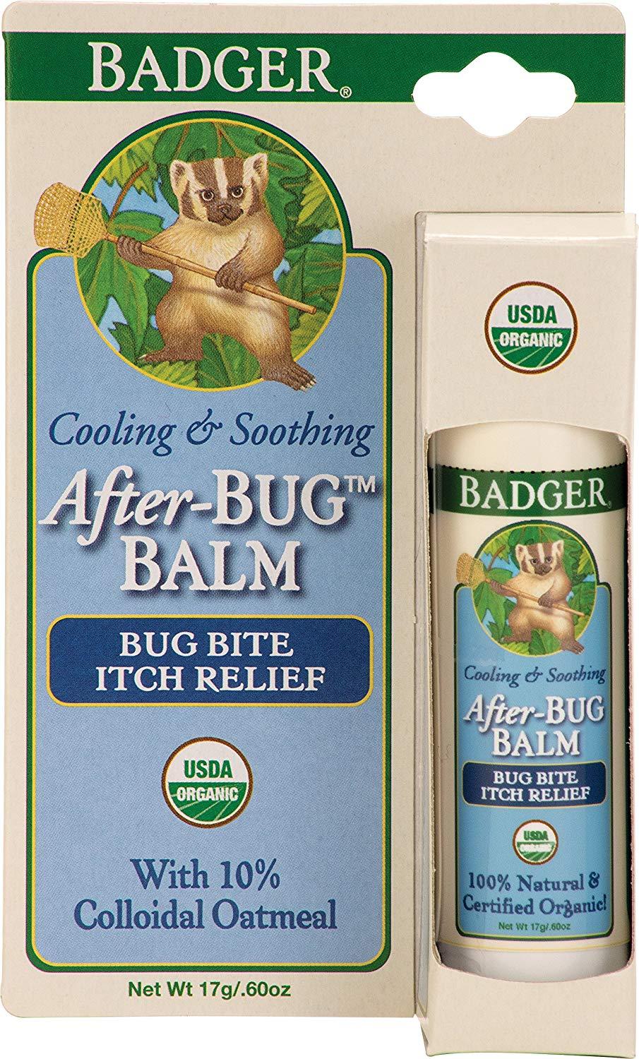 Badger - Anti Bug Balm - Bug Bite Relief Stick - 0.6 oz (17 Grams)