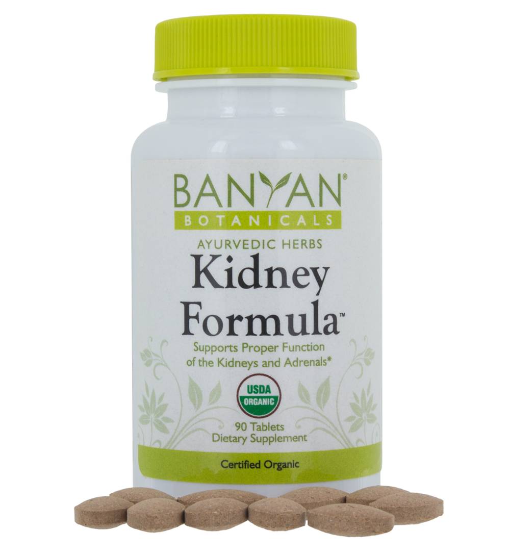 Banyan Botanicals - Kidney Formula, Organic - 90 Tablets
