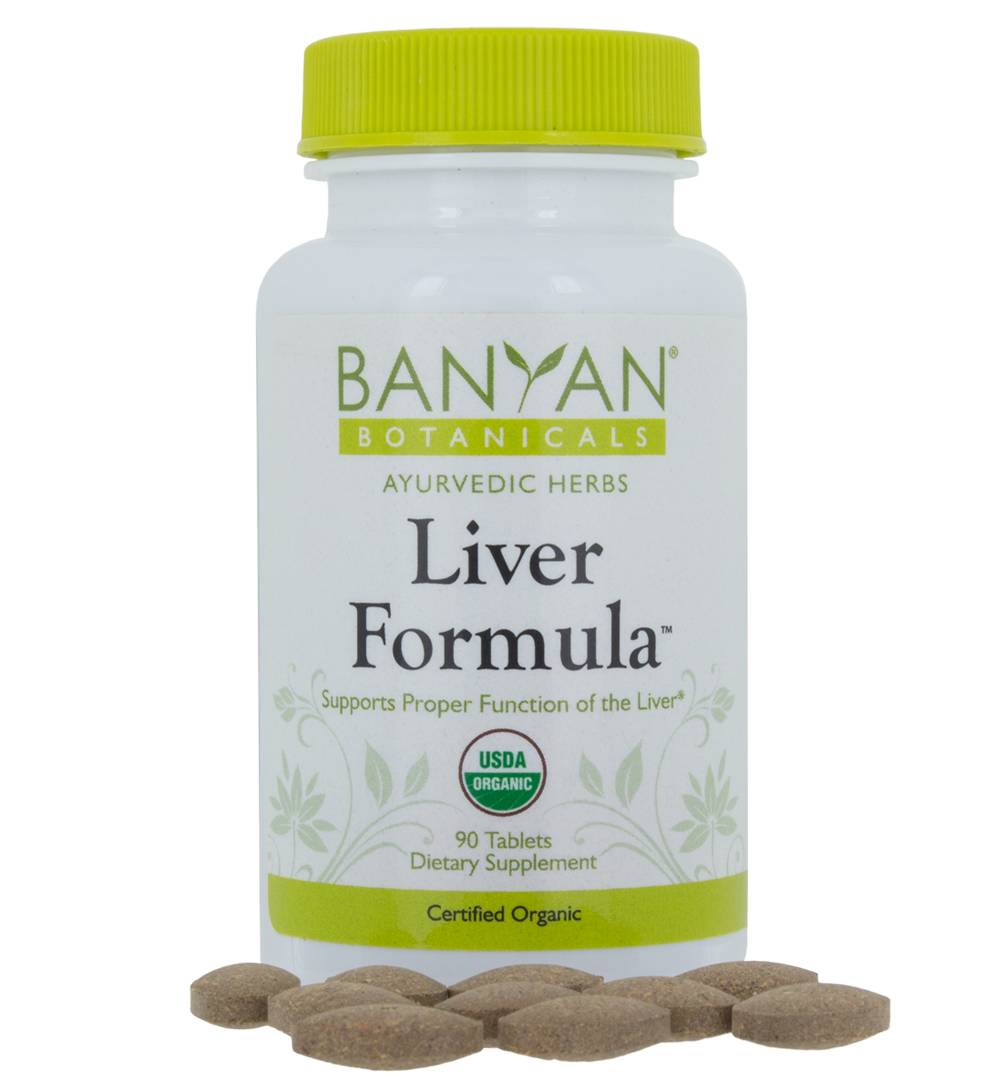 Banyan Botanicals - Liver Formula, Organic - 90 Tablets