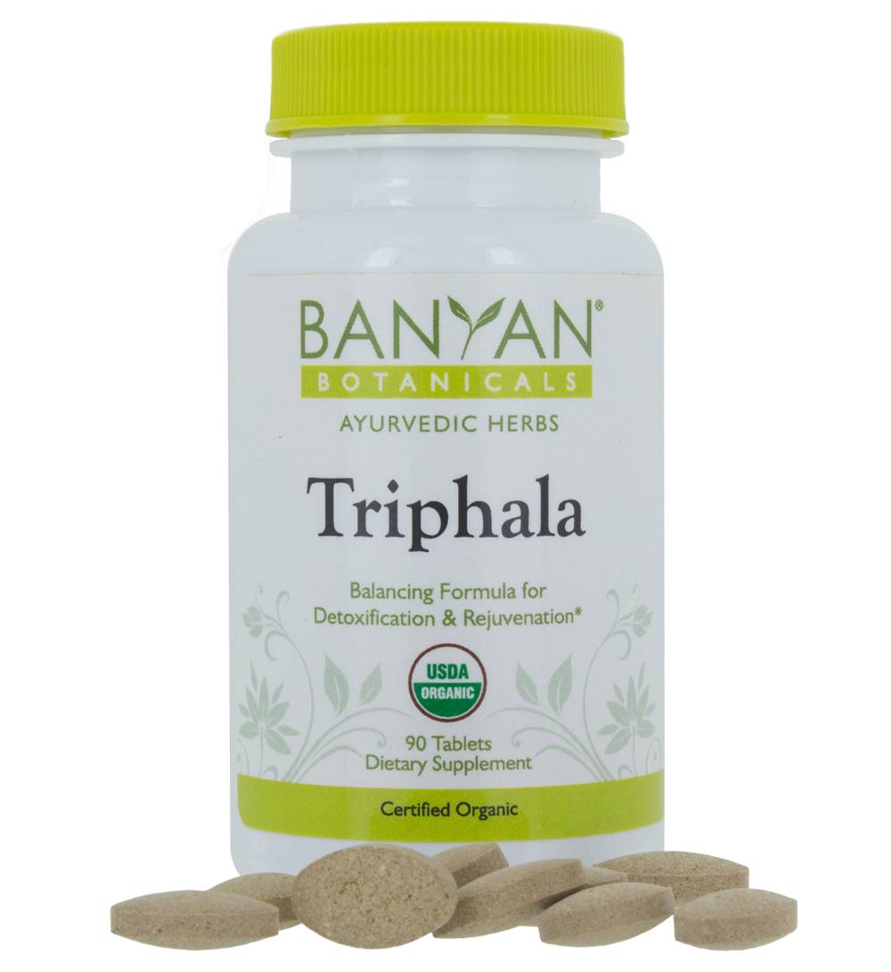 Banyan Botanicals - Triphala, Organic - 90 Tablets