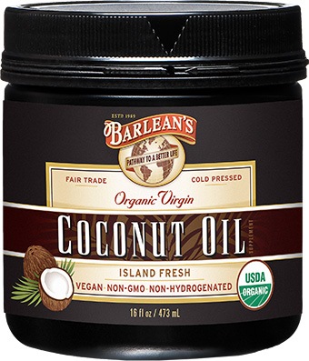Barlean's - Organic Virgin Coconut Oil (Island Fresh) - 16 fl. oz (473