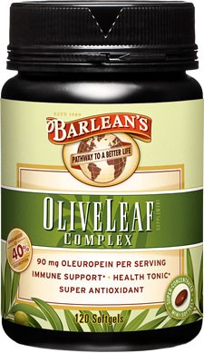 Barlean's - Olive Leaf Complex - 120 Softgels